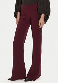 Spodnie eleganckie Rinascimento czerwone damskie Palazzo