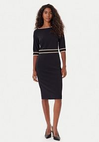 Sukienka koktajlowa Rinascimento czarna 