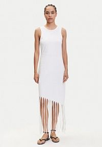 Sukienka codzienna ONLY biała Zinna 15325497  Regular Fit