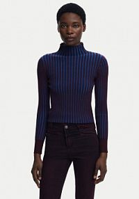 Golf Desigual niebieski damski 