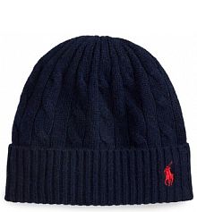 Czapka z daszkiem Polo Ralph Lauren granatowa damska 