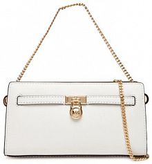 Torebka wieczorowa MICHAEL Michael Kors biała 