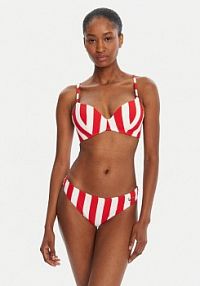 Strój kąpielowy EA7 Emporio Armani czerwony Bikini