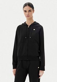 Bluza rozpinana EA7 Emporio Armani czarna damska 7W000078 AF13135 UC001  Regular Fit