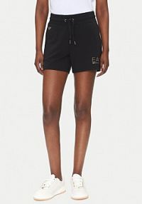 Szorty sportowe EA7 Emporio Armani czarne 7W000269 AF12482 UC001  Regular Fit