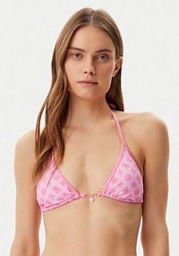 Strój kąpielowy Guess różowy Góra od bikini