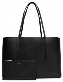 Torebka shopperka Calvin Klein czarna 
