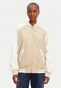 Bomberka Tommy Jeans beżowa Kurtka bomber