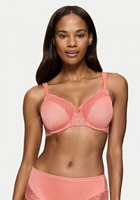 Biustonosz Triumph różowy Z fiszbiną