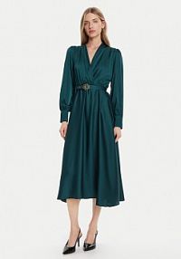 Sukienka koktajlowa Rinascimento zielona 