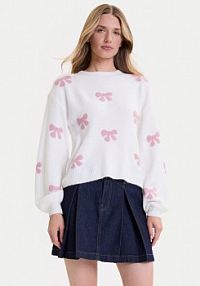 Sweter ONLY biały damski 