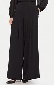 Spodnie eleganckie Rinascimento czarne damskie Palazzo