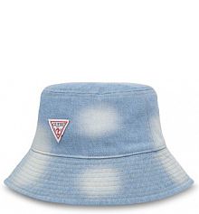 Kapelusz Guess niebieski damski 