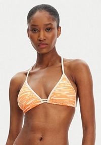 Strój kąpielowy Puma pomarańczowy Góra od bikini 947044