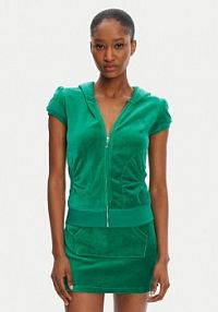 Bluza rozpinana Juicy Couture zielona damska 