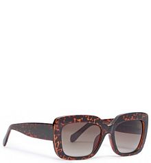 Okulary Fossil brązowe damskie Przeciwsłoneczne