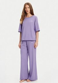 Piżama United Colors Of Benetton fioletowa damska 