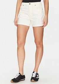 Szorty Guess Jeans białe damskie Materiałowe
