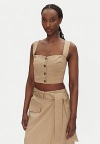 Top ACCESS FASHION beżowy damski 
