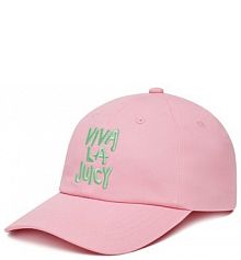 Czapka z daszkiem Juicy Couture różowa damska 