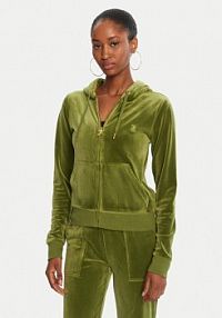 Bluza rozpinana Juicy Couture zielona damska 