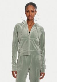 Bluza rozpinana Juicy Couture zielona damska 