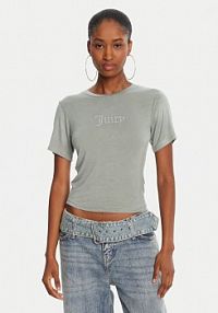 T-shirt Juicy Couture zielony damski 