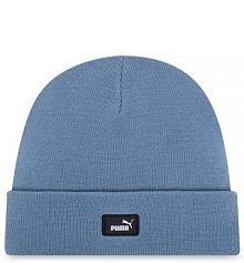 Czapka zimowa Puma niebieska jasna damska Mid Crown 264000 01 Błękitny