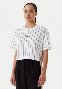 T-shirt Karl Kani biały damski 