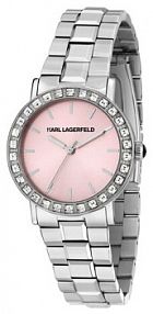 Zegarek KARL LAGERFELD srebrny damski 