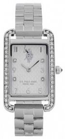 Zegarek U.S. Polo Assn. srebrny damski 
