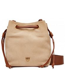 Worek PINKO beżowy Torebka