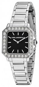 Zegarek KARL LAGERFELD srebrny damski 