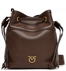 Worek PINKO brązowy Torebka