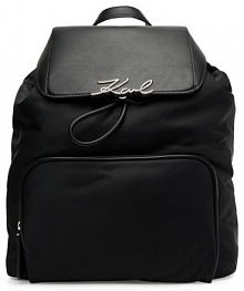 Plecak KARL LAGERFELD czarny damski 