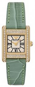 Zegarek Emporio Armani zielony damski 