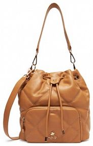 Worek Beverly Hills Polo Club beżowy Torebka