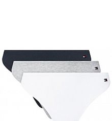 Stringi Tommy Hilfiger wielokolorowe Komplet 3 par stringów