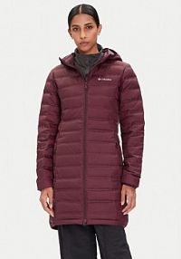 Kurtka puchowa Columbia czerwona damska Płaszcz zimowy