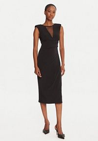 Sukienka koktajlowa Rinascimento czarna 