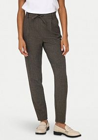 Spodnie eleganckie ONLY szare damskie Materiałowe Poptrash 15330800  Regular Fit
