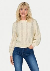 Sweter ONLY beżowy damski 