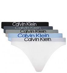 Stringi Calvin Klein Underwear wielokolorowe Komplet 5 par stringów