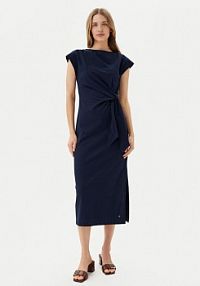 Sukienka codzienna Tommy Hilfiger granatowa 