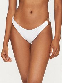 Strój kąpielowy Guess biały Dół od bikini