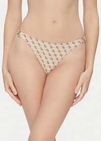 Strój kąpielowy Guess beżowy Dół od bikini