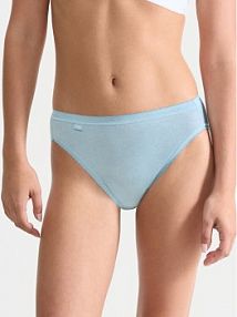 Figi Sloggi niebieskie Komplet 3 par fig klasycznych