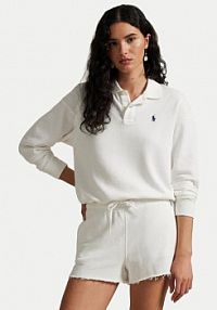 Bluza przez głowę Polo Ralph Lauren biała 