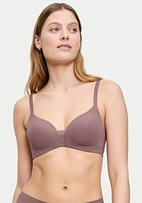 Biustonosz Triumph brązowy Bezfiszbinowy