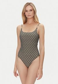 Strój kąpielowy Guess zielony 